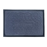 Tapis de porte d'entrée de maison tapis anti-dérapant résistant à la saleté rembourrage tapis de porte anti-poussière