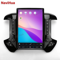 Radio Estéreo Navihua con Pantalla Tesla de 14.4 Pulgadas, Android 13, 8+128 GB, Reproductor DSP para Automóvil, para Chevrolet Silverado GMC Sierra 2014-2018