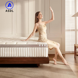 Gấp Giường Vua Nữ Hoàng Nệm Đôi Đặt Hàng Trực Tuyến Phòng Ngủ Cao Su Thiên Nhiên Sản Xuất Tại Trung Quốc Túi Mùa Xuân Bộ Nhớ Bọt Nệm - Product Image 3