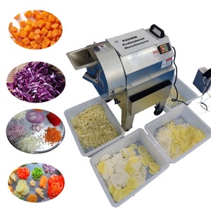 자동 감자 다이서 당근 커터 양파 주사위 기계 과일 야채 절단 초퍼 칠리 부추 양배추 파쇄 슬라이서 기계 - Product Image 3