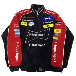 เสื้อแจ็คเก็ตมอเตอร์ไซค์ผู้ชายไซส์ใหญ่สั่งทำพิเศษ ปักลายเต็มตัว <span class=keywords><strong>F1</strong></span> สำหรับฤดูหนาว ตกแต่งด้วยผ้าลูกไม้ กันน้ำ หนา สไตล์วินเทจ ผลิตจากโพลีเอสเตอร์/ผ้าฝ้าย - Product Image 1