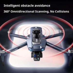 S819 Beginner Foldable Drone Built-in Screen Remote Control Six-Axis <b>Gimbal</b> 6KM Image Transmission GPS Positioning Airdrop - Product Image 3