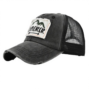 Custom Sporty 100% Cotton Mesh <b>Baseball</b> <b>Cap</b> with 3D Embroidery Curved Brim Metal Buckle Closure-Summer Sun Hat for Adults - Product Image 3
