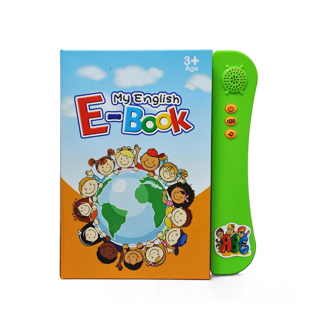 Eletree Children Custom Printing English Learning Educational Interactive Book Kids Sound Book With Button