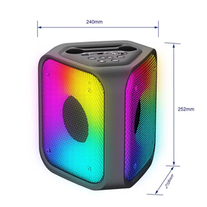 <span class=keywords><strong>Altavoz</strong></span> Bluetooth Portátil JBK-1406 JBK-1406M, Reproductor de Audio Inalámbrico de 15W+5W, Radio para el Hogar, Karaoke Portátil para Exteriores - Product Image 4