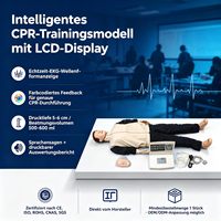 Simulador de RCP de Alta Fidelidad con Pantalla ECG para Laboratorio de Habilidades Hospitalarias y Entrenamiento Médico, CE ISO ROHS CNAS SGS, Directo de Fábrica