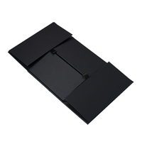 Boîte pliable magnétique personnalisée, estampage à chaud, carton rigide pour vêtements, vêtements, sweats à capuche, costumes, emballage, boîte cadeau