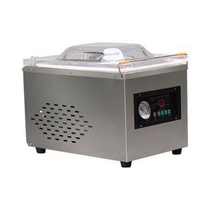 เครื่องซีลสูญญากาศแบบตั้งโต๊ะขนาดเล็ก สแตนเลส รุ่น DZ-260A สำหรับบรรจุภัณฑ์จากโรงงาน เหมาะสำหรับเนื้อวัว ปลา อาหารทะเล และผัก - Product Image 4