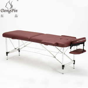 <span class=keywords><strong>Table</strong></span> de <span class=keywords><strong>massage</strong></span> pliable Dongpin, portable, pour la maison, thérapie esthétique, noire, 180 cm - Product Image 4