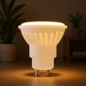 หลอดไฟ LED หรี่แสงได้ 7W GU10 โคมไฟสปอตไลท์แสงสีขาวนวลสำหรับใช้ภายในอาคาร - Product Image 3