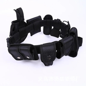 Cinturón Táctico con Bolsa, Multifuncional, Ajustable, de Seguridad, con Múltiples Bolsillos, Bolsa para Linterna, de Entrenamiento, de Liberación Rápida - Product Image 1