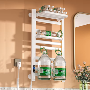 Vente chaude porte-serviettes mural de style moderne minimaliste peu encombrant porte-serviettes chauffant électrique avec <span class=keywords><strong>minuterie</strong></span> - Product Image 5