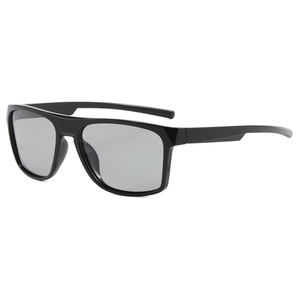 Outdoor Polarized Sunglasses <b>Black</b> <b>Frame</b> Blue Lens UV400 Protection For Driving Sports Hiking Cycling Fashion - Product Image 3