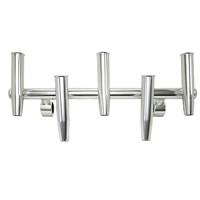Services d'usinage, pièces CNC personnalisées, support de canne à pêche en aluminium pour bateau, support marin, fabricant de composants métalliques de précision OEM