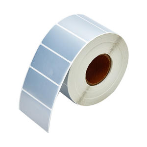 Etiqueta adesiva de código de barras, etiqueta de código de barras personalizada de prata fosca, resistente ao calor, etiqueta de multicamadas à prova d' água - Product Image 4