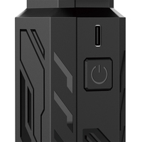 Mini ventilateur violent, alimenté par batterie comprimée, souffleur d'air pour barbier, moteur sans balais, 90 000 tr/min, sans fil, sécheuse de voiture, batterie 6,0 Ah