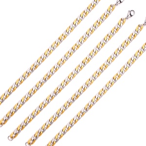 Bracelet cubain pour homme en acier inoxydable, hypoallergénique, inaltérable, prix de gros, best-seller, unisexe - Product Image 6