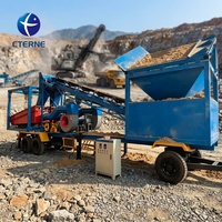 Wasserfreie Trocken-Goldgewinnungsanlage mit Motor & Antrieb, Hochleistungs-Luftabscheider für Sand und Kies, hohe Kapazität, Eterne