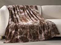 Couverture tissée tie-dye artisanale en toile, douce et confortable pour la maison, toutes saisons