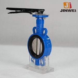 EPDM mềm con dấu gang <span class=keywords><strong>Wafer</strong></span> loại điện bướm nước kiểm tra van điều khiển công nghiệp với niêm phong tuyệt vời - Product Image 2