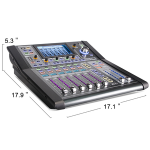 Console audio numérique professionnelle OEM MD16 18 canaux, mixeur audio DJ numérique - Product Image 6