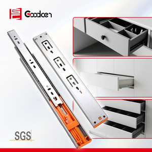 Goodcen Sắt Chất Lượng Cao Kính Thiên Văn Bóng Mang Ngăn Kéo Trượt Đẩy Để Mở Mềm Đóng Cho Tủ Bếp - Product Image 3