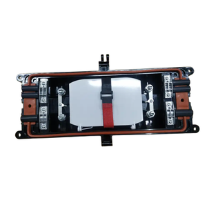 Carcasa de fibra de montaje en pared 3 en 3 fuera 24 núcleos fibra óptica subterránea Horizontal fibra óptica Cierre de empalme caja de conexiones - Product Image 6