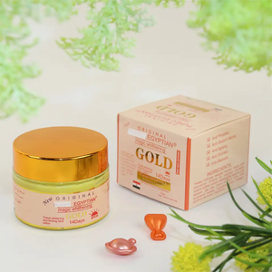 Vente en gros de crème correctrice de blanchiment <span class=keywords><strong>magique</strong></span> Pure en or égyptien pour peau noire - Product Image 4