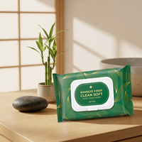 Lingettes nettoyantes jetables Langqiao à couvercle rabattable, pour les trajets quotidiens et l'utilisation familiale en extérieur