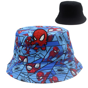 41 Designs Outdoor Mixed Anime Bucket <strong>Hat</strong> Cartoon Hd Printing <strong>Spiderman</strong> Fishman <strong>Hat</strong> Sunhat - Product Image 1