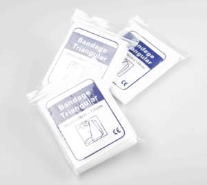 สายรัดป้องกันแผลผ้าสามเหลี่ยมสำหรับปฐมพยาบาลการแตกหักผ้าไม่ทอแบบใช้แล้วทิ้ง - Product Image 6