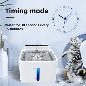 Fabricant <span class=keywords><strong>professionnel</strong></span> d'animaux de compagnie Intelligent Cat Drinking Smart Rechargeable Distributeur d'eau sans fil pour animaux de compagnie <span class=keywords><strong>Fontaine</strong></span> d'eau - Product Image 3