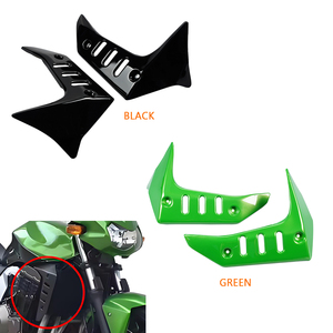 Couvercle de protection latéral de radiateur en plastique ABS pour moto, compatible avec Kawasaki <span class=keywords><strong>Z</strong></span> <span class=keywords><strong>750</strong></span> Z750 <span class=keywords><strong>2004</strong></span> 2005 2006 2007 - Product Image 3