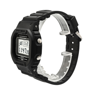 Chronograph Countdown Digital Watch Unisex Fashion Outdoor Sport Luminous Rubber Band Waterproof Alarm <b>Clock</b> Watch - Product Image 3