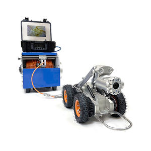 Robot d'inspection vidéo de vidange d'égout CCTV à télécommande avec mesure laser et <span class=keywords><strong>compteur</strong></span> de <span class=keywords><strong>compteur</strong></span> pour <span class=keywords><strong>DN</strong></span> 200-3500mm - Product Image 3