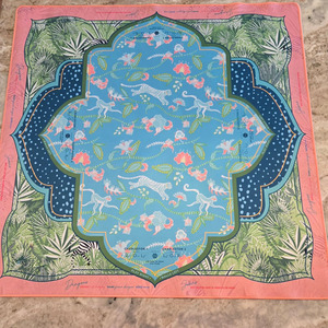 Tapete de Mahjong <span class=keywords><strong>Serengeti</strong></span>, Alfombrilla de Neopreno con Estampado de Jungla para Juegos de Mahjong y Cartas - Product Image 3