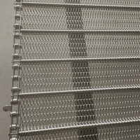 Bande transporteuse en maille d'acier inoxydable pour élévateur, haute température, antidérapante, anti-dérive, charge lourde, sur mesure, pour séchage et levage, vente en gros