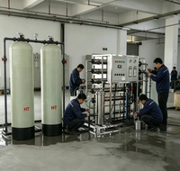 Purificateur d'eau par osmose inverse industriel et machine à eau pure à membrane RO de Hengtai