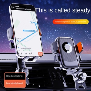 2024 nuevo soporte para teléfono <span class=keywords><strong>móvil</strong></span> para coche montado en el tablero fijo y flotante salida de aire soporte de navegación <span class=keywords><strong>Acceso</strong></span> <span class=keywords><strong>Móvil</strong></span> versátil - Product Image 4