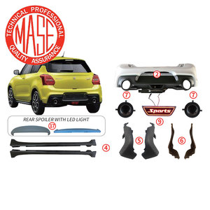 CZJF Pièce Auto de Haute Qualité, Kit Carrosserie pour <span class=keywords><strong>Suzuki</strong></span> <span class=keywords><strong>Swift</strong></span> <span class=keywords><strong>2011</strong></span> 2012 2013 2014, <span class=keywords><strong>Prix</strong></span> d'Usine - Product Image 2