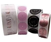 Étiquettes autocollantes personnalisées en vinyle PP PVC PET imperméables avec impression couleur UV pour produits de nettoyage, shampooings, gels douche et cosmétiques