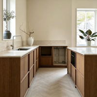 CBMMART Meubles de cuisine en bois style Shaker à cadre fin de 20 mm, très vendus aux États-Unis