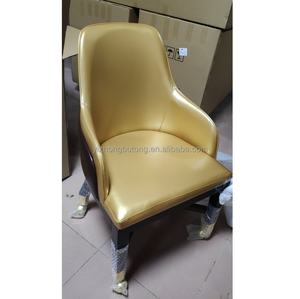 Silla moderna de cuero de lujo para casino/póker estilo <span class=keywords><strong>Las</strong></span> Vegas, ruedas extraíbles ajustables para el hogar, <span class=keywords><strong>Bar</strong></span>, comedor, sala de estar, uso en centro comercial - Product Image 6