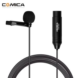 Comica CVM-V02O <span class=keywords><strong>XLR</strong></span> 4.5m ไมโครโฟนลาวาเลียร์โลหะรอบทิศทาง48V สำหรับ panasoni/canon/sona/nikon กล้องวิดีโอ - Product Image 1