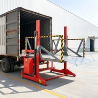 Rampe de chargement et de déchargement de conteneurs mobiles, plateforme élévatrice électrique portable pour camions