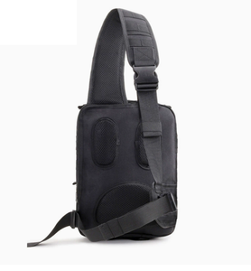 DFB0317 Hiking Outdoor <b>Men</b> Crossbody Bag Chest Bag Single Shoulder Molle Tactical Sling Chest Bag Molle <b>Pouch</b> - Product Image 4