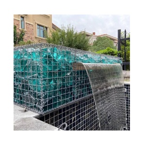 Prezzo di alta qualità Gabion rete metallica riempire la pietra di vetro rocce di cristallo per muro di contenimento - Product Image 1