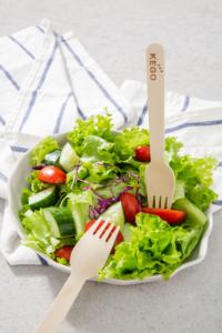 <b>Disposable</b> Wooden Fork 6.3 Inch Magnolia Conifera FSC Certified Biodegradable Eco Friendly Bulk Supplier - Product Image 3