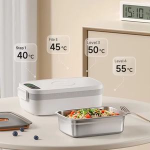 Customized 14000mAH Battery-operated <b>Electric</b> Food <b>Heater</b> <b>Portable</b> Rechargeable Insulated Lunch Box with Bags - Product Image 5