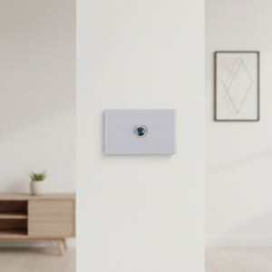 <span class=keywords><strong>Prise</strong></span> murale pour signal de données, <span class=keywords><strong>antenne</strong></span> <span class=keywords><strong>satellite</strong></span>, <span class=keywords><strong>prise</strong></span> <span class=keywords><strong>TV</strong></span>, type F, SLIMLINE, 16A, 250V, mise à la terre standard - Product Image 1